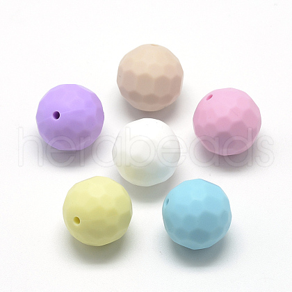 Food Grade Eco-Friendly Silicone Beads X-SIL-T037-M-1