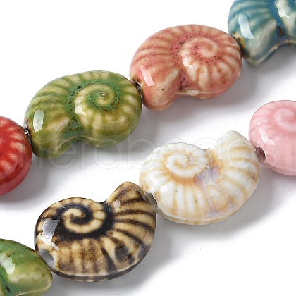 Ocean Series Handmade Porcelain Beads PORC-R002-03M-1