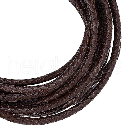 Beebeecraft 5M Braided Leather Cord WL-BBC0001-01B-01-1