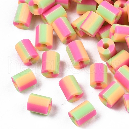 Handmade Polymer Clay Beads CLAY-N011-50A-13-1