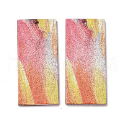 Opaque Acrylic Pendants BACR-D002-06A-1