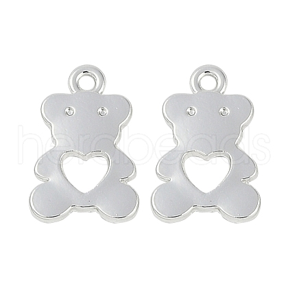 Rack Plating Alloy Pendants PALLOY-D029-16S-RS-1