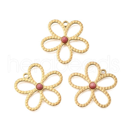Natural Rhodonite Pendants STAS-C111-60G-1