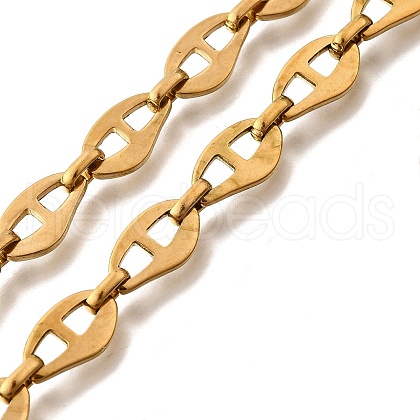 Ion Plating(IP) 304 Stainless Steel Nuggets Link Chains CHS-S012-19G-1