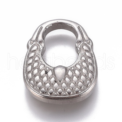 Non-Tarnish 304 Stainless Steel Pendants STAS-E474-29-1