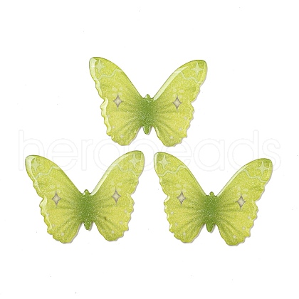 Printed Acrylic Cabochons OACR-M010-06-1