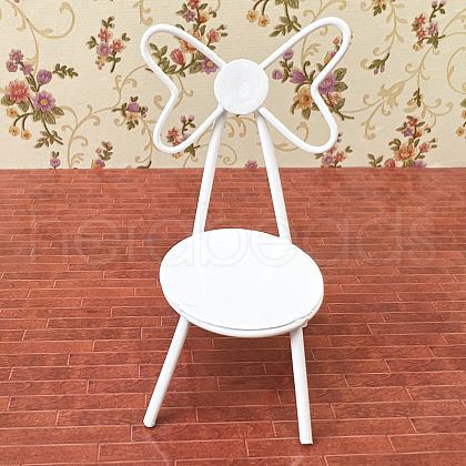 Miniature Alloy Backrest Butterfly Chair MIMO-PW0001-096A-1