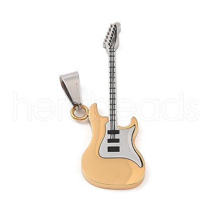 304 Stainless Steel Big Pendants STAS-S122-03G-1