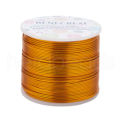BENECREAT Matte Round Aluminum Wire AW-BC0003-30C-1.2mm-1