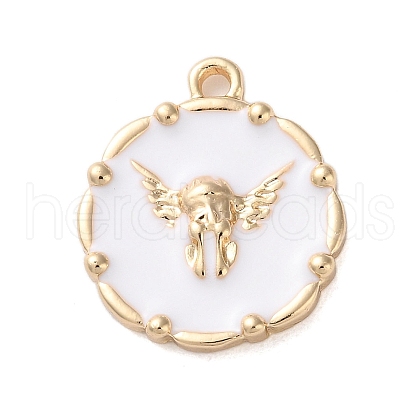 Zinc Alloy Enamel Pendants ENAM-Z011-02G-A-1