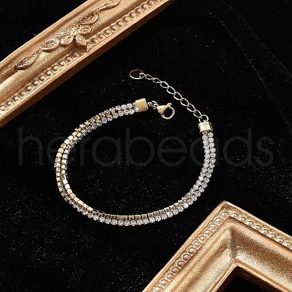 Stainless Steel Multi-strand Bracelets for Women BJEW-F485-01G-02-1