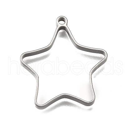 304 Stainless Steel Pendants STAS-S181-01P-J-1