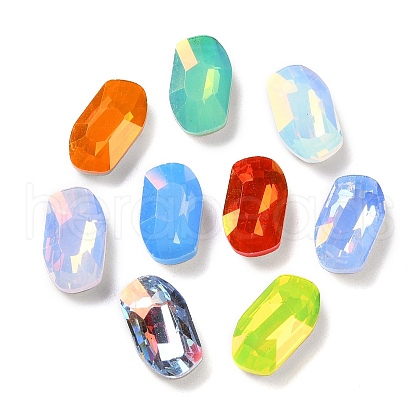 K9 GLass Rhinestone Cabochons EGLA-F161-14-1