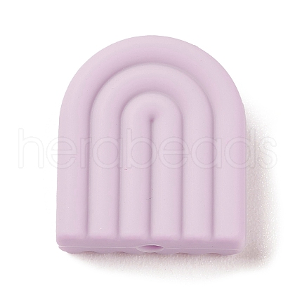 Arch Food Grade Eco-Friendly Silicone Focal Beads SIL-P003-01E-1