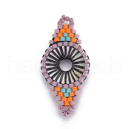 MIYUKI & TOHO Handmade Japanese Seed Beads Links SEED-E004-G15-1