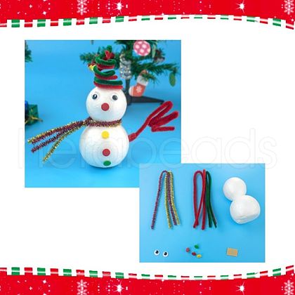 DIY Christmas Snowman Crafts DIY-I045-01-1
