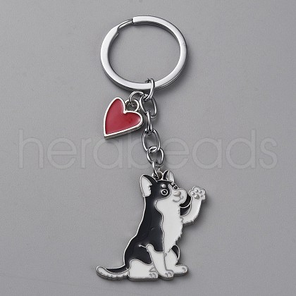 Animal Theme Alloy Keychain KEYC-SZC0007-01A-1