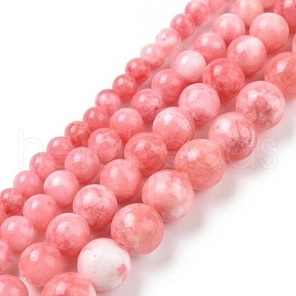 Natural Persian Jade Beads Strands G-D434-10mm-30-1
