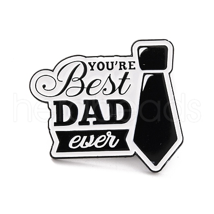 You Are Best Dad Ever Enamel Pin JEWB-O008-B01-1
