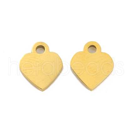 Ion Plating(IP) 304 Stainless Steel Charms STAS-D051-56G-1