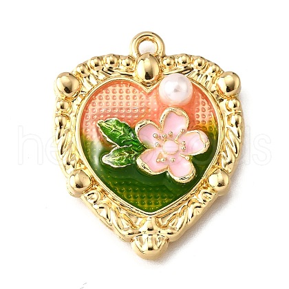 Alloy Enamel Pendants ENAM-K076-12B-02-1