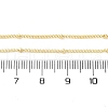 Brass Satellite Chain Necklace Making NJEW-D302-81G-3