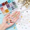   375G 15 Style Natural & Synthetic Gemstone Beads G-PH0001-40-5