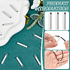 BENECREAT 12Pcs 304 Stainless Steel Pendants STAS-BC0003-78P-4