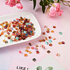 Craftdady 200Pcs 10 Style Transparent Glass Seed Beads SEED-CD0001-05-6
