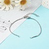 Tarnish Resistant 316 Surgical Stainless Steel Box Chains Bracelet Making X-AJEW-JB01065-2