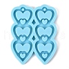 Heart Pendant Silicone Molds DIY-P022-15-1