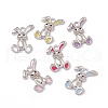 Alloy Enamel Pendants ENAM-C006-05P-1