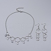 304 Stainless Steel Jewelry Sets SJEW-JS01077-04-1