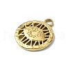 Ion Plating(IP) 304 Stainless Steel Pendants STAS-B058-12G-05-2