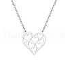 Stainless Steel  Pendant Necklaces MV1816-2-1