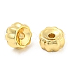 Rack Plating Eco-Friendly Brass Beads KK-M258-04G-1