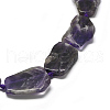 Natural Amethyst Beads Strands G-E401-H07-3