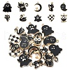 20Pcs 10 Styles Alloy Enamel Pendants ENAM-YW0004-20-1