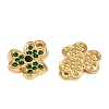 304 Stainless Steel Rhinestone Pendants STAS-L290-46G-2