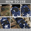 Nylon National Flag Strap. Multi-Functional Outdoor Tactical Vest Backpack Accessories AJEW-WH0248-592B-3
