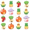 30Pcs Opaque Resin Imitation Food Cabochons CRES-CJ0001-59-1