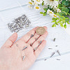 ARRICRAFT 70Pcs 7 Style 304 & 201 Stainless Steel Pendants STAS-AR0002-06-3