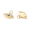 Rack Plating Brass Enamel Pendants KK-D073-28G-02-2