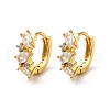 Brass Hoop Earrings EJEW-S256-03A-G-4