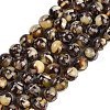 Sythetic Amber Beads Strands X1-G-M199-02E-1