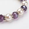 Glass Pearl Stretch Bracelets BJEW-JB02824-3