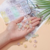 125Pcs 10 Style Transparent Acrylic Beads TACR-YW0001-38-8