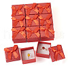 Bowknot Cardboard Paper Ring Gift Storage Boxes CON-TAC0001-16B-2
