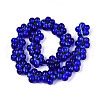 Handmade Silver Foil Glass Beads FOIL-N030-01B-2