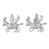 Brass Micro Pave Cubic Zirconia Pendants KK-F862-05P-1